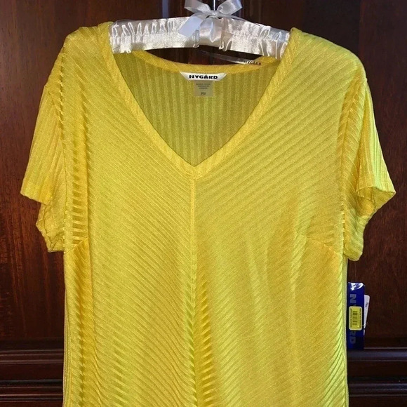 NYGARD PETITE HIGH LOW TOP NWT - Picture 1 of 7